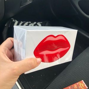 KKW fragrance red lips Kylie collaboration
